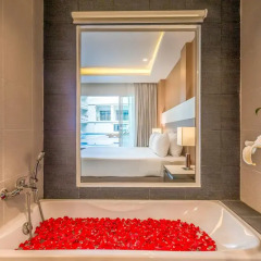 Отель Chanalai Hillside Resort, Karon Beach 4* Номер Делюкс двуспальная кровать фото 11