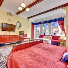 Апартаменты Royal Apartments - Apartament Sydney Сопот комната для гостей фото 2
