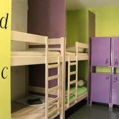 Chic Hostel Кровать в общем номере с двухъярусной кроватью фото 11
