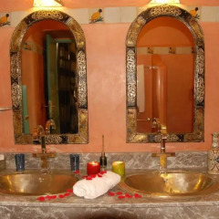 Отель Riad Agape Марокко, Марракеш - отзывы, цены и фото номеров - забронировать отель Riad Agape онлайн ванная