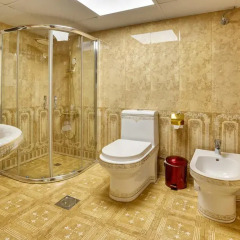 Отель Al Khalidiah Resort ОАЭ, Шарджа - 1 отзыв об отеле, цены и фото номеров - забронировать отель Al Khalidiah Resort онлайн ванная фото 2