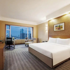 Millennium Harbourview Hotel Xiamen 4* Представительский клубный номер с различными типами кроватей фото 2