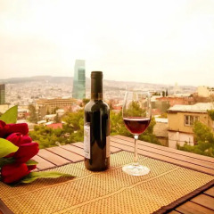 Отель Tbilisi View 3* Стандартный номер с 2 отдельными кроватями фото 15