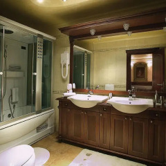 Отель Villa Da Vittorio Сербия, Белград - отзывы, цены и фото номеров - забронировать отель Villa Da Vittorio онлайн ванная фото 2