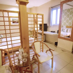 Thuy Sakura Hotel & Serviced Apartment 3* Номер Делюкс с различными типами кроватей фото 9