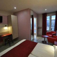 Grand Hotel de Turin 3* Стандартный номер разные типы кроватей фото 9