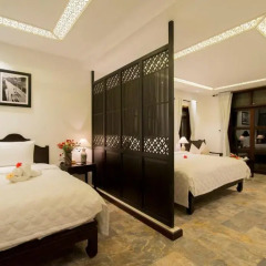 Отель Hoi An Ancient House Resort And Spa 4* Стандартный семейный номер с различными типами кроватей фото 5
