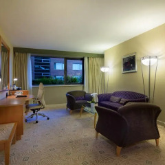 Отель Hilton Budapest City 5* Представительский люкс с различными типами кроватей фото 4