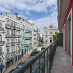 Отель Chiado Mercy - Lisbon Best Apartments Португалия, Лиссабон - отзывы, цены и фото номеров - забронировать отель Chiado Mercy - Lisbon Best Apartments онлайн балкон