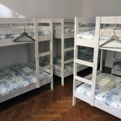 Хостел BK Hostel Кровать в женском общем номере с двухъярусной кроватью фото 3