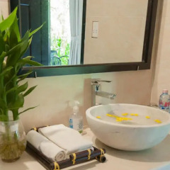 Отель An Bang Garden Homestay 3* Стандартный номер с различными типами кроватей фото 5