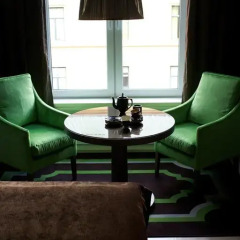 Апартаменты Frogner House Apartments - Skovveien 8 Стандартный семейный номер с двуспальной кроватью фото 8