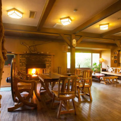 Отель Yamabiko Ryokan Минамиогуни гостиничный бар