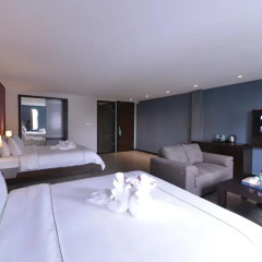 Hanoi Emerald Waters Hotel Trendy 3* Семейный люкс с двуспальной кроватью фото 17