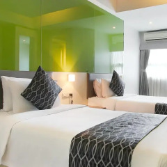 Отель Klassique Sukhumvit 3* Улучшенный номер фото 13