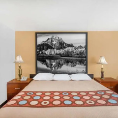 Отель Super 8 by Wyndham Diamondville Kemmerer США, Даймондвилл - отзывы, цены и фото номеров - забронировать отель Super 8 by Wyndham Diamondville Kemmerer онлайн комната для гостей фото 5