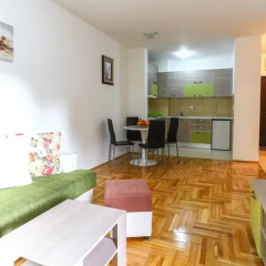 Апартаменты Adriatik Budva apartments Студия с различными типами кроватей фото 17