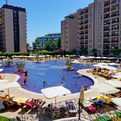 Отель GT Royal Beach Apartments Болгария, Солнечный берег - отзывы, цены и фото номеров - забронировать отель GT Royal Beach Apartments онлайн бассейн фото 3