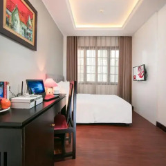 Quoc Hoa Premier Hotel 4* Улучшенный номер разные типы кроватей фото 7