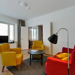 Отель Forenom Serviced Apartments Helsinki Kruununhaka Финляндия, Хельсинки - 2 отзыва об отеле, цены и фото номеров - забронировать отель Forenom Serviced Apartments Helsinki Kruununhaka онлайн комната для гостей фото 7