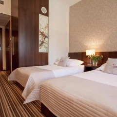 Park Hotel Diament Wroclaw 4* Номер Комфорт с двуспальной кроватью фото 3