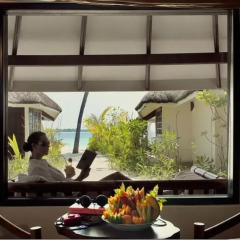 Отель Kihaad Maldives 5* Вилла с различными типами кроватей фото 39