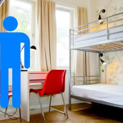 Отель Marken Guesthouse Кровать в мужском общем номере фото 6