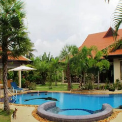 Отель Relaxing Palm Pool Villa 3* Вилла Делюкс с различными типами кроватей фото 5