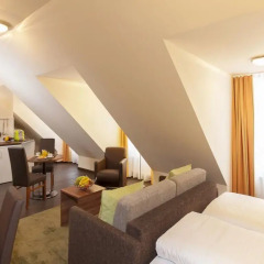 BATU Apart Hotel 3* Улучшенные апартаменты с различными типами кроватей фото 5