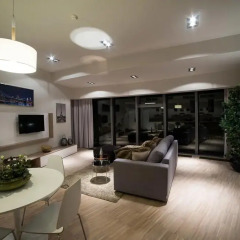 Апартаменты 40th+ Floor Luxury Apartments in Sky Tower Люкс с различными типами кроватей фото 10