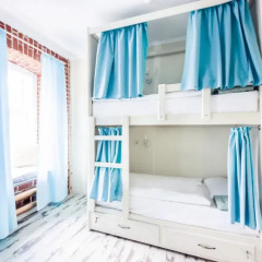 Nereus Hostel near Kremlin Кровать в общем номере двухъярусные кровати фото 14