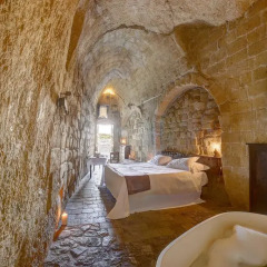 Отель Sextantio Le Grotte Della Civita 4* Стандартный номер фото 6