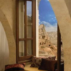 Отель Argos In Cappadocia - Special Class Стандартный номер с различными типами кроватей фото 5