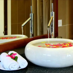 Отель Van Lan Riviera Villas 3* Вилла с различными типами кроватей фото 7