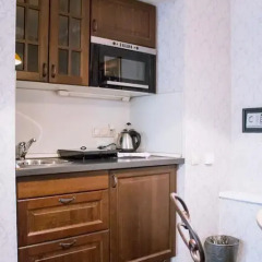 Гостиница Ажурный 3* Улучшенная студия с разными типами кроватей фото 6