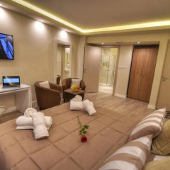 Апартаменты Onyx Suites & Apartments Номер Эконом с различными типами кроватей фото 3