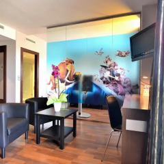 Hotel Tach Madrid Airport 4* Стандартный номер с различными типами кроватей фото 8