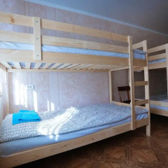 Light House Pavlodar Hostel Кровать в общем номере фото 7
