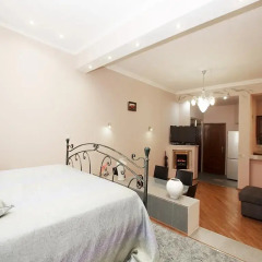 Гостиница ApartLux Тверская в Москве 1 отзыв об отеле, цены и фото номеров - забронировать гостиницу ApartLux Тверская онлайн Москва комната для гостей фото 2