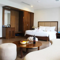 Отель Avatar Danang 3* Номер Делюкс с различными типами кроватей фото 10