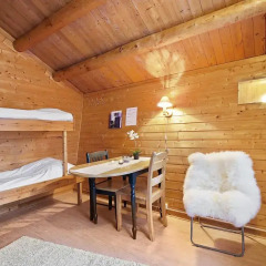 Отель Tromsø Camping Коттедж Эконом с различными типами кроватей