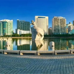 Отель Lakeside Hotel Xiamen Airline Китай, Сямынь - отзывы, цены и фото номеров - забронировать отель Lakeside Hotel Xiamen Airline онлайн бассейн фото 3