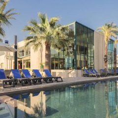 Отель Occidental Ibiza 4* Стандартный семейный номер с различными типами кроватей фото 3