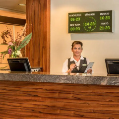 Hotel Am Moosfeld интерьер отеля