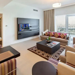 Отель Adagio Premium Dubai Al Barsha 4* Апартаменты с различными типами кроватей фото 2