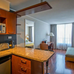 Отель RQ Central 3* Апартаменты с двуспальной кроватью фото 11