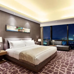 Huaqiang Plaza Hotel Shenzhen 4* Представительский люкс с различными типами кроватей фото 3