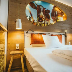 Отель Cocoon Hauptbahnhof 3* Стандартный номер с двуспальной кроватью фото 12