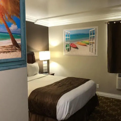 Отель Knights Inn Los Angeles Central / Convention Center Area 2* Стандартный номер с различными типами кроватей фото 2