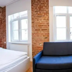 Отель Sopot Sleeps - Sopot Loft Стандартный номер с различными типами кроватей фото 15